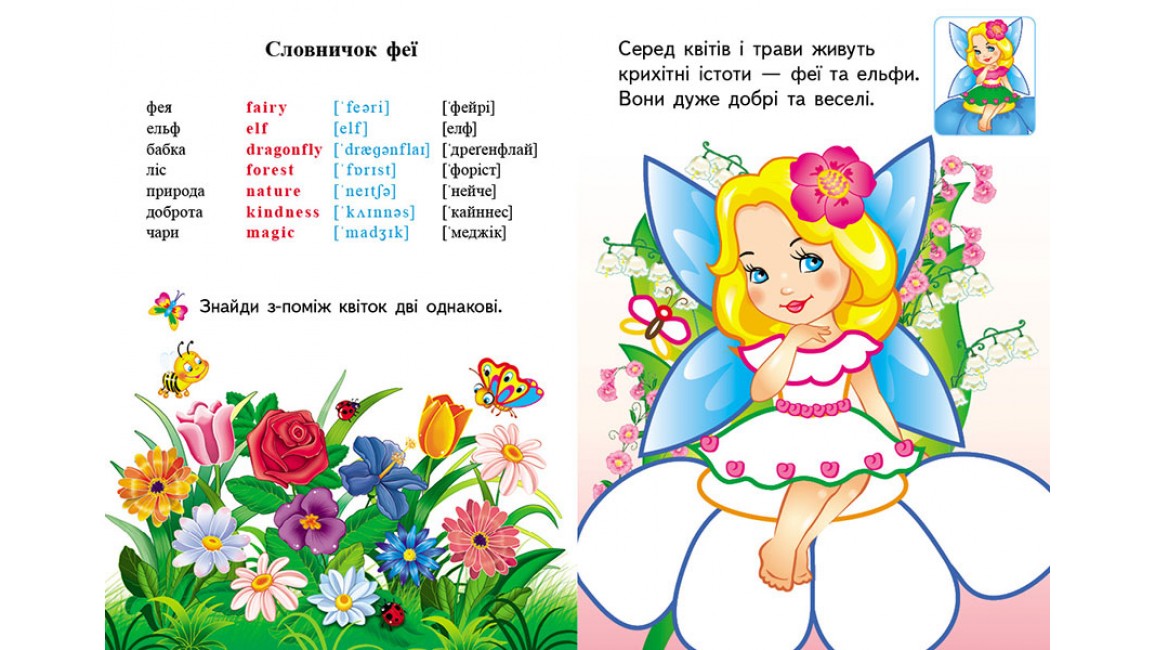 Розмальовка 5+. Кольорові контури. Феї та ельфи Розмальовка 5+. Кольорові контури. Феї та ельфи